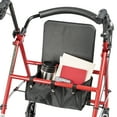 thumbnail image 6 of Drive Medical Rollator Rolling Walker with 6" Wheels, Red, 6 of 9