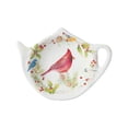 thumbnail image 3 of Gourmet Art 4-Piece Winter Birds Teapot Shaped Tea Bag Holder Set/Spoon Rests, 3 of 5