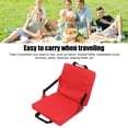 thumbnail image 3 of Thickened Soft Comfortable Outdoor Back Chair Cushion With Backrest, Suitable For Stadiums Beach, Portable, 3 of 8