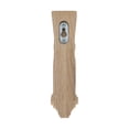 thumbnail image 5 of 8 in. x 2 in. x 4-3/4 in. Unfinished Small North American Solid Red Oak Classic Traditional Plain Wood Corbel, 5 of 6