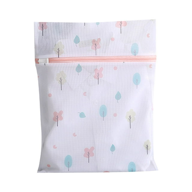 Bolsas de malla fina duraderas para prendas delicadas con cremallera Bolsa de almacenamiento para viajes Bolsa organizadora Bolsas para lavar ropa para lavadora Blusa Sujetador Medias Calcetines