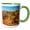 Green/White, variant on 3drose, Usa, Utah, Capitol Reef National Park. Rock Formations. Mountains 3, 11oz Magic Transforming Mug