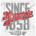 thumbnail image 2 of Minnesota Vintage athletic Letters MN Men's Graphic T Shirt Tees Brisco Brands S, 2 of 4