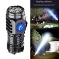 thumbnail image 2 of Waterproof Tactically Torches Rechargeable Flashlights 5 Modes Highly Lumen Flash LED Light for Outdoor Activity, 2 of 9