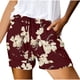 thumbnail image 2 of Pantalones cortos Augper informales con cordón para mujer, de verano, con cintura elástica y bolsillos, 2 of 4