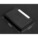 thumbnail image 2 of unbranded Portatarjetas De Acero Inoxidable Negro Con Para Tarjetas De Presentación Y Crédito, 2 of 8