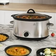thumbnail image 5 of Superjoe 4 QT Slow Cooker, Buffet Server and Warmer with 3 Heating Modes, Compact Slow Cooker, Dishwasher-Safe Removable Ceramic Pot & Tempered Glass Lid, Stainless Steel, Stainless Steel, 5 of 6