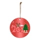 thumbnail image 2 of Ganfancp 2021 Christmas Ornament Santa Wearing a Face Mask Decorar El Árbol de Navidad Ofertas Flash Liquidación 2Pcs Colgante Árbol de Navidad, 2 of 3