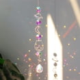 thumbnail image 3 of Cañón Viento Cristal Metal Hanging PRISMS Catina Ventana Light Joyas para Regalos La Habitación, 3 of 9