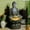 GRAY, variant on Buddha Water Fountain Outdoor Large Sitting Lotus Base Waterfall Fountains Zen Water Feature Indoor with LED Light for Garden Patio Backyard Deck Lawn Porch Balcony Home 45 inches Gold