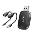 thumbnail image 1 of New Wireless Carplay Box + Aduio Aux Two-In-One Auto Converter, Car Wired to Wireless Car Projection Box, 1 of 7