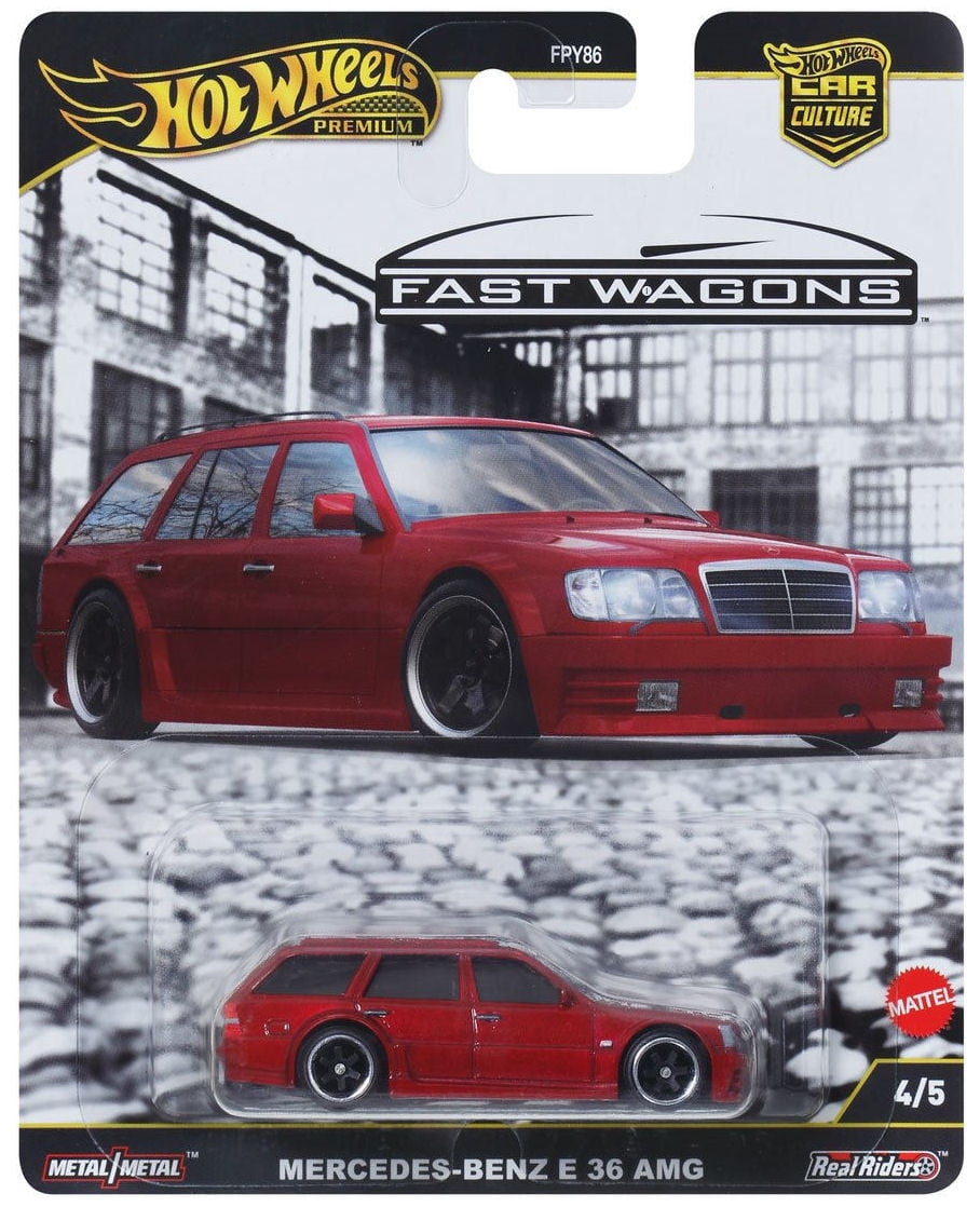 Hot Wheels Premium Car Culture 2025 Fast Wagons FPY86-961J Set of 5