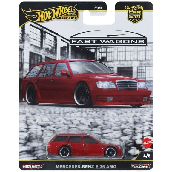 Hot Wheels Premium Car Culture 2025 Fast Wagons - Mercedes-Benz E 36 AMG #4/5
