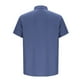 thumbnail image 4 of pstuiky Camisas de vestir de manga corta para hombre, Camisas de manga corta con cuello vuelto y botones sueltos informales de color sólido para hombre camisas casuales para hombre l, 4 of 5