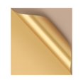 thumbnail image 1 of 20 Sheets Double Sided Golden Flower Wrapping Paper Waterproof Gift Packaging Florist Bouquet Wraps, 58X58cm, 1 of 5