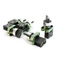 thumbnail image 1 of 5 PCS N/O 2 Posición SPST Interruptor Selector Rotativo de Auto Bloqueo Ith 10A Ui 600V, 1 of 1