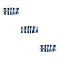 thumbnail image 4 of Minnieouse 24 piezas de uñas postizas prensa en puntas de uñas postizas de envoltura completa estampado azul Type1 NO1, 4 of 6
