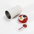 thumbnail image 3 of Stainless Steel Vacuum Insulated Travel Mug With Smart Display - 420ml, Red | Double Walled Coffee Cup With Leakproof Lid - Reusable For Hot Cold Coffee | Thermal Mug With Non Slip Protective Cover, 3 of 5