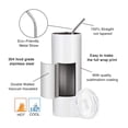 thumbnail image 3 of Vaso térmico PYD Life de acero inoxidable de 20 oz (600 ml), paquete de 10, 3 of 6