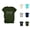 Green, variant on Nurse Graphic Tees for Women 2026 Summer Casual Short Sleeve Crewneck Nurse T Shirts