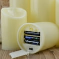 thumbnail image 3 of HD JUNTUNKOR Flickering Flameless Candle, Ivory White, LED Candle Light, 5 Count, 3 of 7