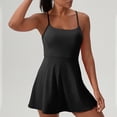 thumbnail image 5 of ZZwxWA Womens Athletic Dress Sleeveless Built-in Bra and Shorts with Pockets Exercise Tennis Dress Women's Naked Quick Drying Sports Dress Running Short Skirt, 5 of 7