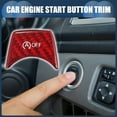 thumbnail image 3 of Unique Bargains Engine Start Stop Button Cover Ignition Starter Switch Sticker for BMW F30 F31 F32 F33 Red, 3 of 6