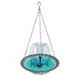 thumbnail image 5 of Solar Bird Bath Fountains Hanging Bird Baths for Outdoors Gray_Perfect Gift, 5 of 5