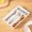 S, variant on Easy Clean Compartments Cutlery Organizer Daily Drawer Divider Tray Rectangle Home Kitchen Spoon Fork Separation Box