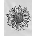 thumbnail image 2 of Sunflower Shirt for Women Cute Graphic Tee Girls Summer Racerback Tank Top X-Large White, 2 of 5
