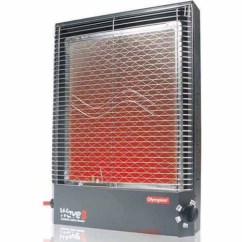 Camco Olympian Wave-8 8000 BTU LP Gas Catalytic Heater for RV