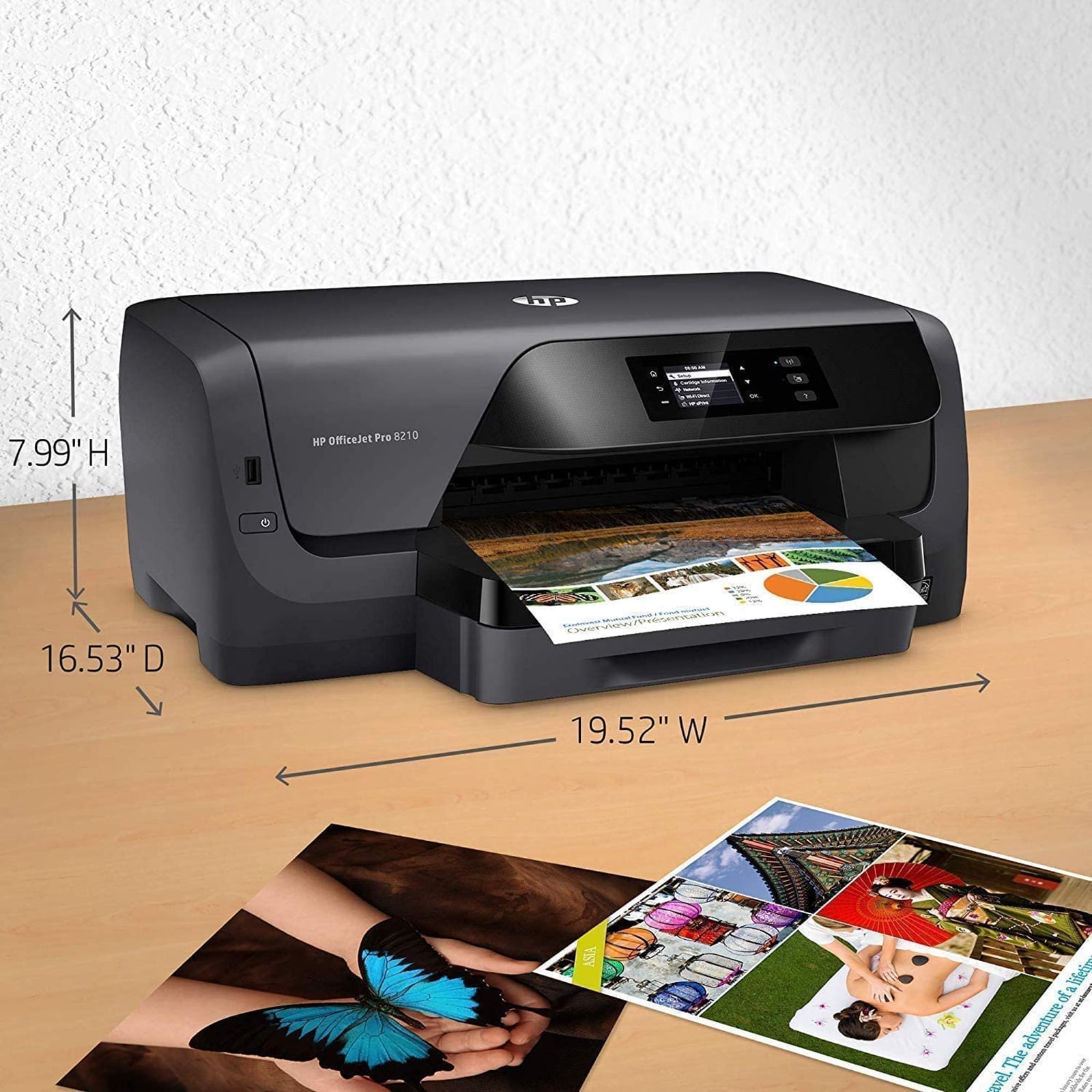 HP OfficeJet Pro 8210 Wireless Color Printer (D9L64A), HP Instant Ink