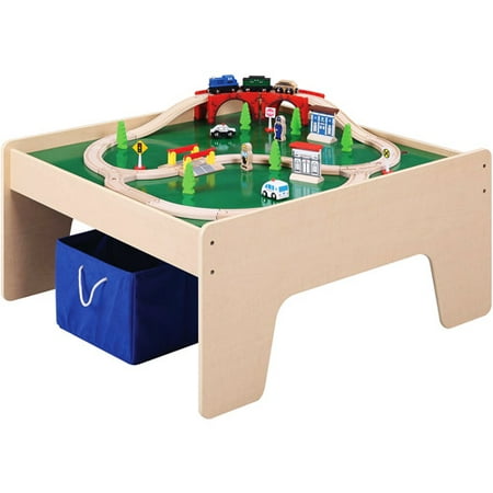 Activity Table With Train Set And Storage Box Activity Table With Train Set And Storage Box