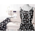thumbnail image 6 of Soimoi Black Fabric - By the Yard - 42 Inch Wide - Florals Print Fabric - Elegant and Timeless Patterns for Fashion and Home Decor Printed Fabric, 6 of 6