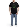 thumbnail image 5 of CafePress - PERFECT TO BE Pajamas - Men's Dark Loose Fit Cotton Pajama Set, 5 of 7