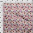 thumbnail image 3 of oneOone Cotton Poplin Sea Green Fabric Floral Sewing Material Print Fabric By The Yard 56 Inch Wide-ZS, 3 of 6