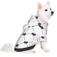 thumbnail image 2 of Fotbe Black Rabbit Sudadera con Estampado para Perros Pequeños – Suéter con Capucha para Mascotas, Tela Suave de Forro Polar con Bolsillo-Medium, 2 of 7