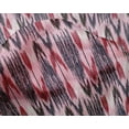 thumbnail image 4 of oneOone Silk Tabby Fabric Arrow Ikat Printed Craft Fabric BTY 42 Inch Wide, 4 of 4