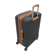 it luggage Replicating Hardside 27 Medium Checked Expandable Fashion Spinner Luggage, Gray