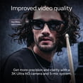 thumbnail image 4 of Ray-Ban Meta (Gen 2), Wayfarer, Matte Black, Clear Lenses | Smart AI Glasses, Camera, Audio, Video, 4 of 8