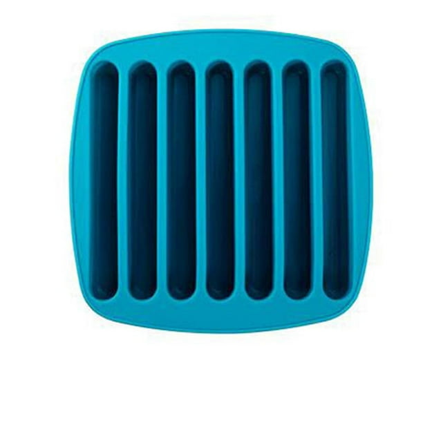 pstuiky Moldes caseros para hacer rejillas de hielo, moldes para salchichas, jamón y perritos calientes, moldes para dedos de chocolate, moldes para hornear hielo