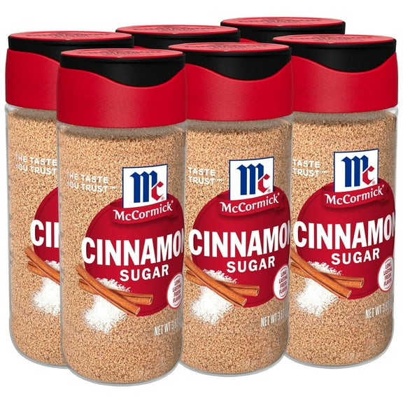 McCormick Cinnamon Sugar, 3.62 oz MDA05 (Pack of 6)
