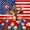 Patriotic 04, variant on Manfei Cracked USA Flag Twin Comforter Sets, Distressed American Banner Bedding Set, Red White Blue, Navy Reversible 2pcs, 1 Comforter and 1 Pillowcase