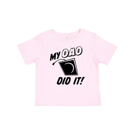 

Inktastic My Dad Did It! Gift Baby Boy or Baby Girl T-Shirt