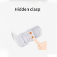 thumbnail image 5 of tooloflife 1/5 Pcs Baby Child Safety Locks Double Buckle Drawer Corner Lock Hidden Clasp for Cabinets Refigerator 6 Colors, 5 of 6