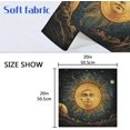 thumbnail image 7 of GZHJMY Sun and Moon Cloth Napkins Set of 6,Reusable Washable Polyester Dinner Table Napkins for Kitchen,Dining,Restaurant,Party Decoration, 7 of 7