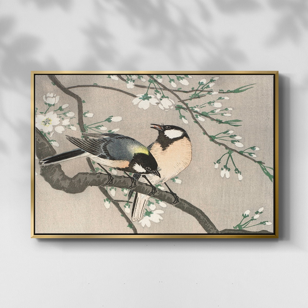 Vintage Landscape-CCXCVII By Wexford Home Framed in Gold Wood Gallery Wrapped Canvas 27 in. x 41 in.