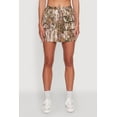 thumbnail image 3 of Womens Hunter Camo Drawstring Hem Mini Skirt, 3 of 4