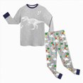 thumbnail image 5 of TOWED22 Toddler Boy Clothes 2 Piece Long Sleeve Graphic Sweatshirt and Joggers Pants Set Fall Winter Casual Outfits Clothing(Grey,7-8 Y), 5 of 5