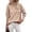 Khaki, variant on Zeagoo Women' Turtleneck Sweater Fall Winter Chunky Knitted Pullover High Low Hem Trendy Basic Jumper Top